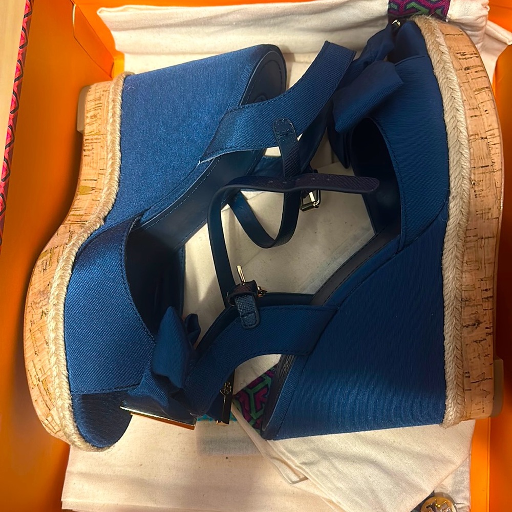 Tory Burch wedge sandal 8